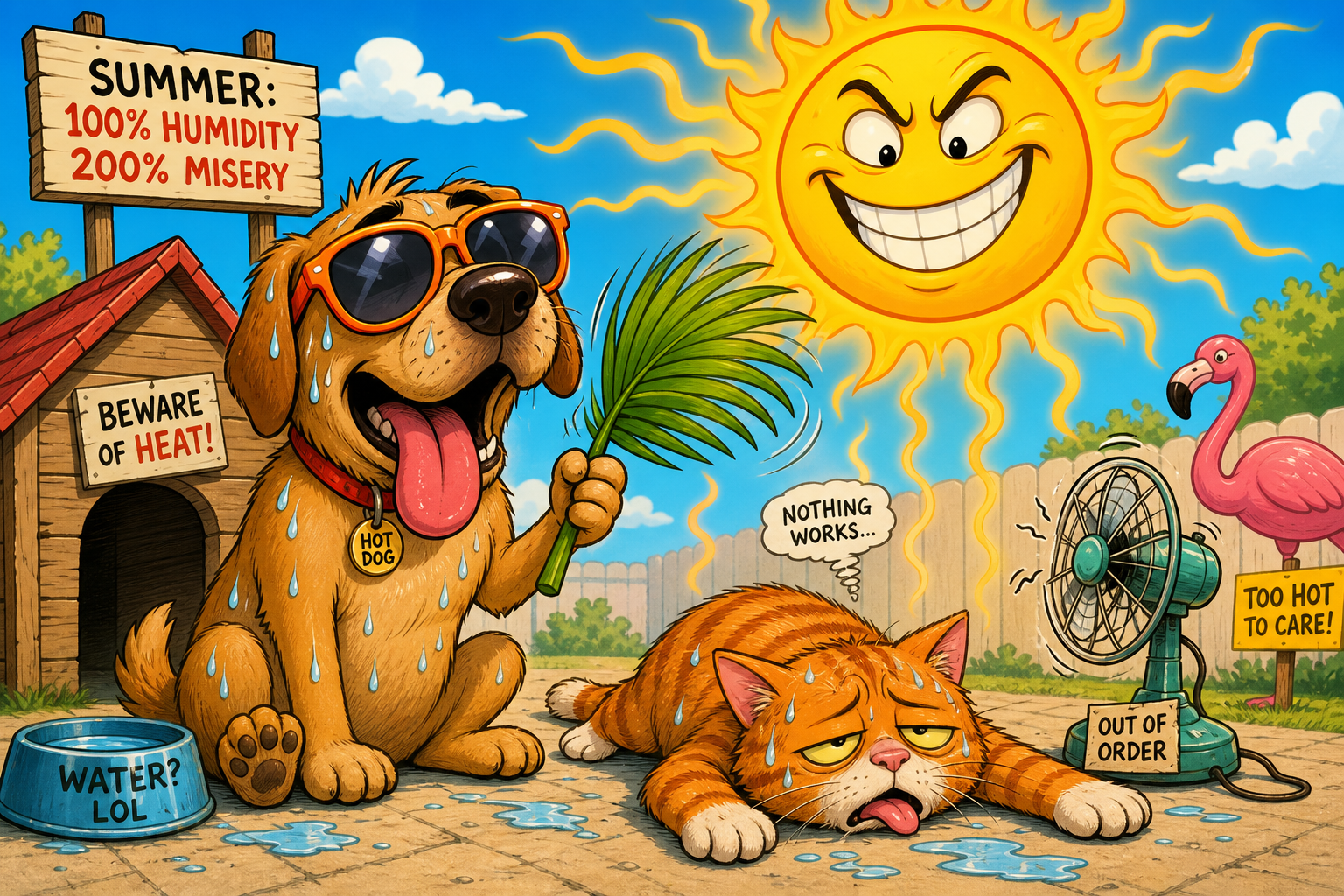 Summer Heat Protection for Pets: A Survival Guide for Dogs and Cats